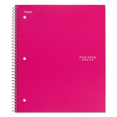 Five Star Wirebound Notebook, 1 Subject, Assorted Colors 06044